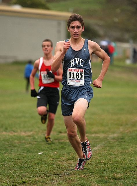 2010NCSXC BD5-1134.JPG - 2010 North Coast Section Cross Country Championships, Hayward High School, Hayward, California